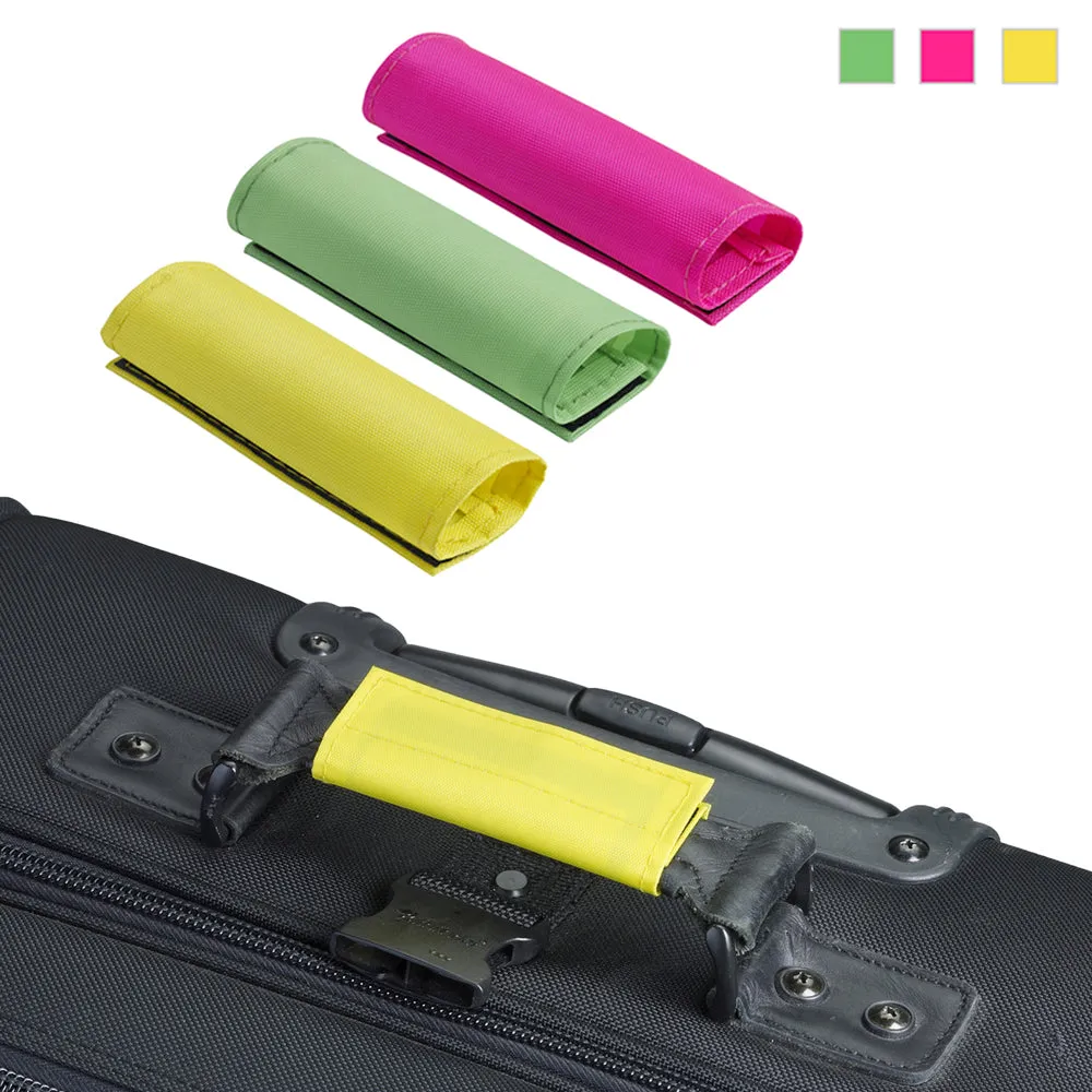 3PCS Lewis N. Clark Handle Wraps Grip Identifiers Traveling Bag Luggage Suitcase