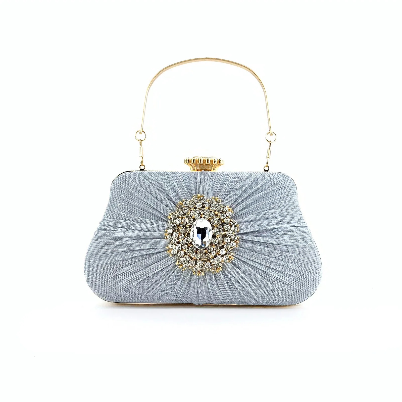 4294 Women's Purses Handbags Envelope Clutch Bags Rhinestone Sparkly Wedding Evening Bag