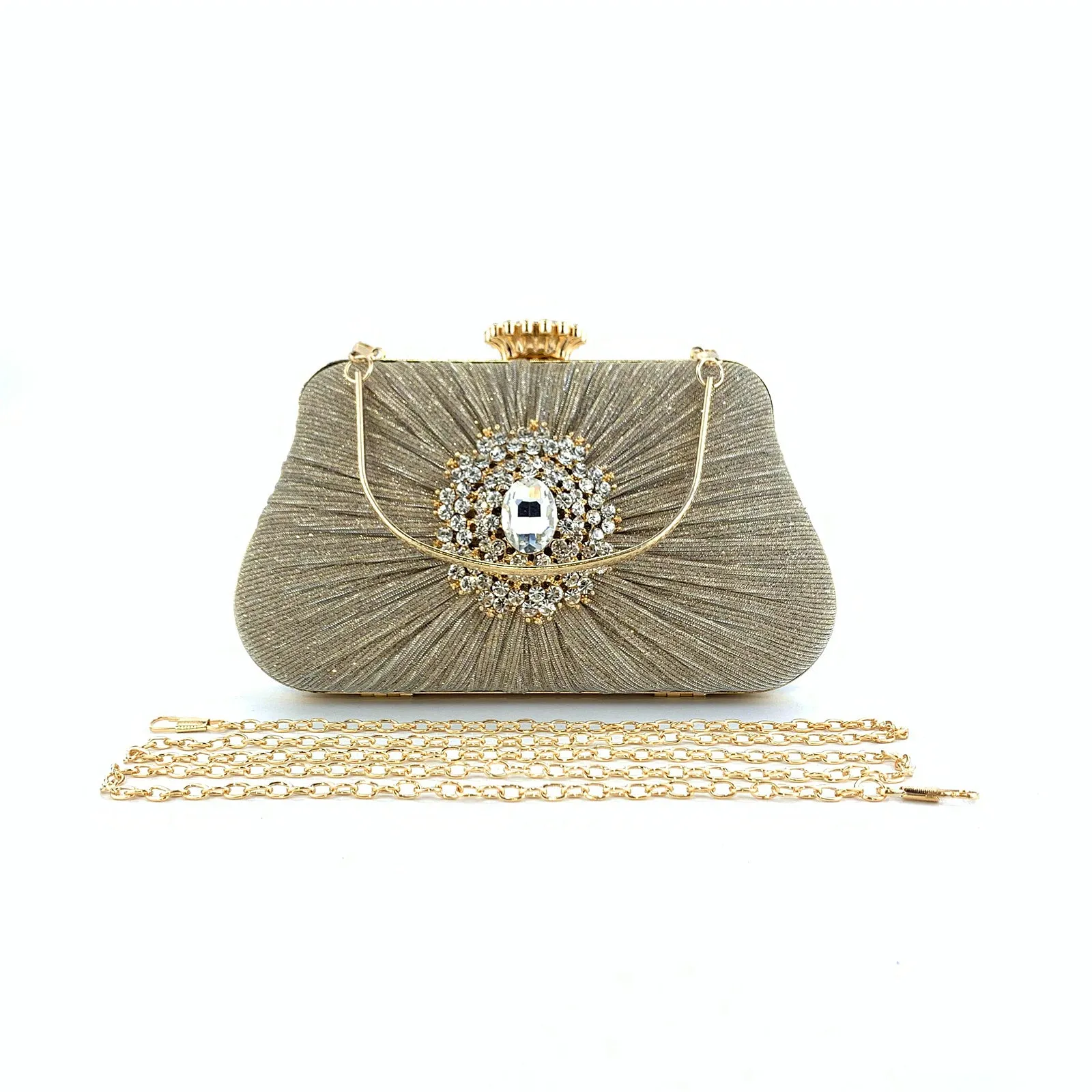 4294 Women's Purses Handbags Envelope Clutch Bags Rhinestone Sparkly Wedding Evening Bag