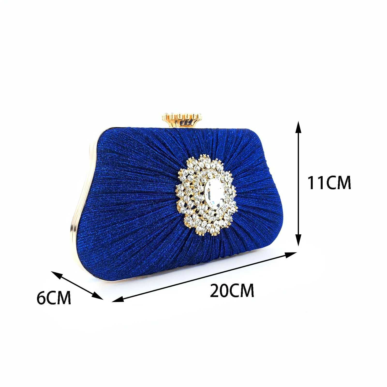 4294 Women's Purses Handbags Envelope Clutch Bags Rhinestone Sparkly Wedding Evening Bag