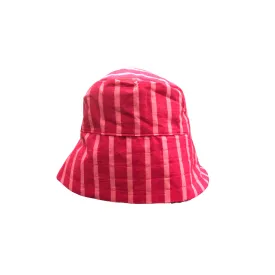 Bobbie Hat in Fucia Stripes