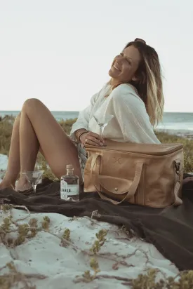 Caddy Cooler Hazelnut Leather