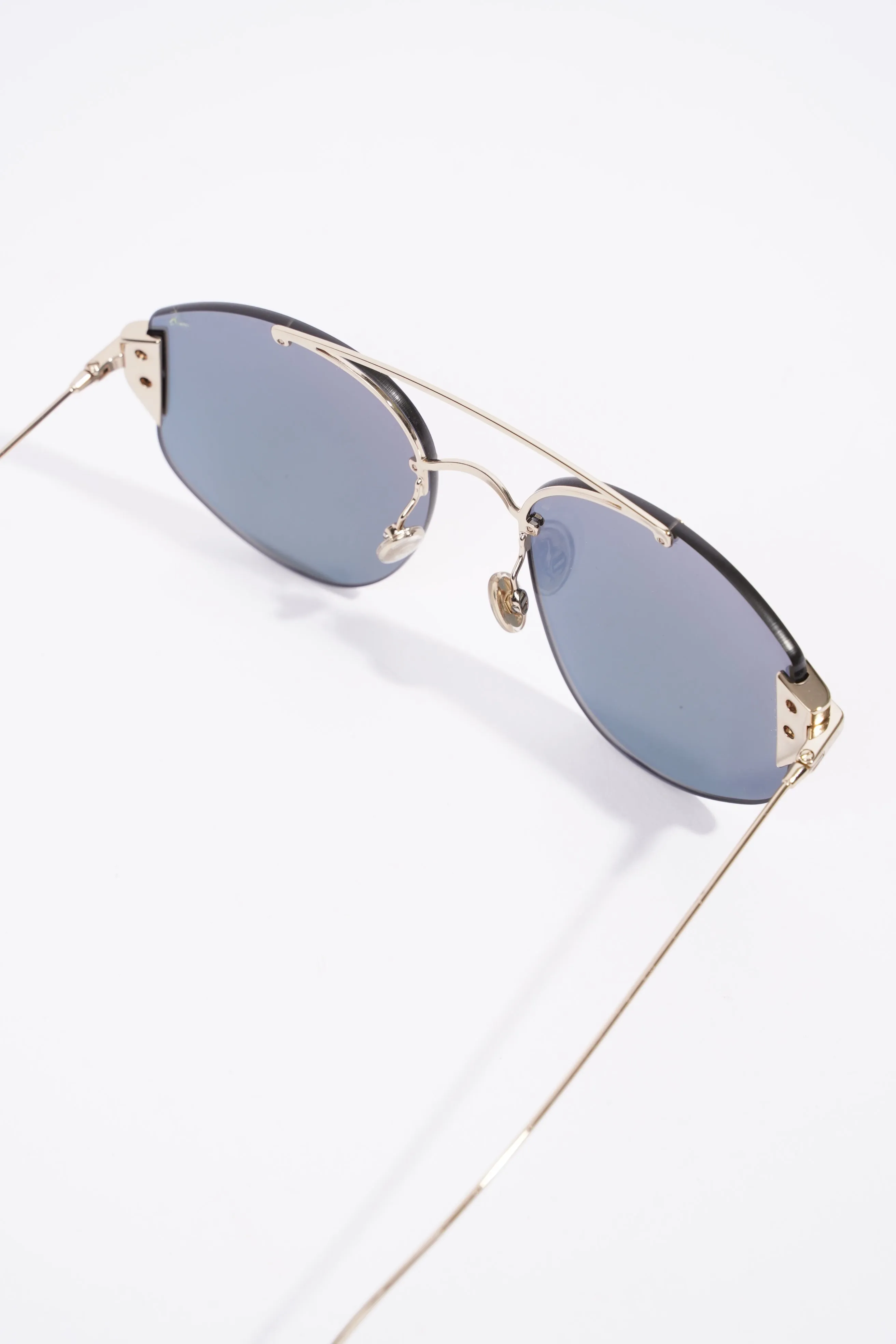 Christian Dior Stronger Metallic Gold / Rose Gold Lense Base Metal 58mm 18mm