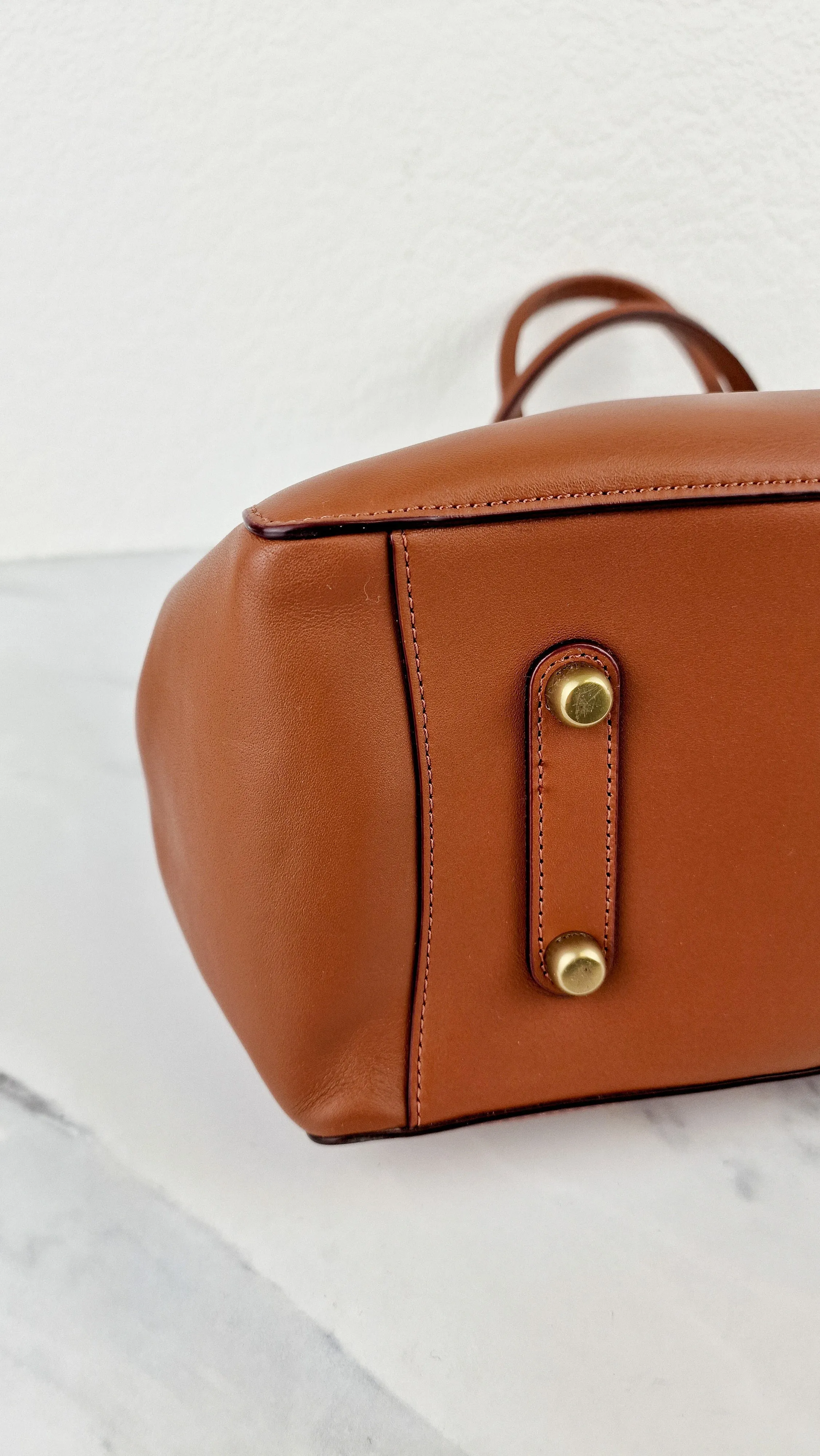 Coach 1941 Cooper Carryall in Saddle Brown Smooth Leather - Handbag Shoulder Bag - Coach 22821