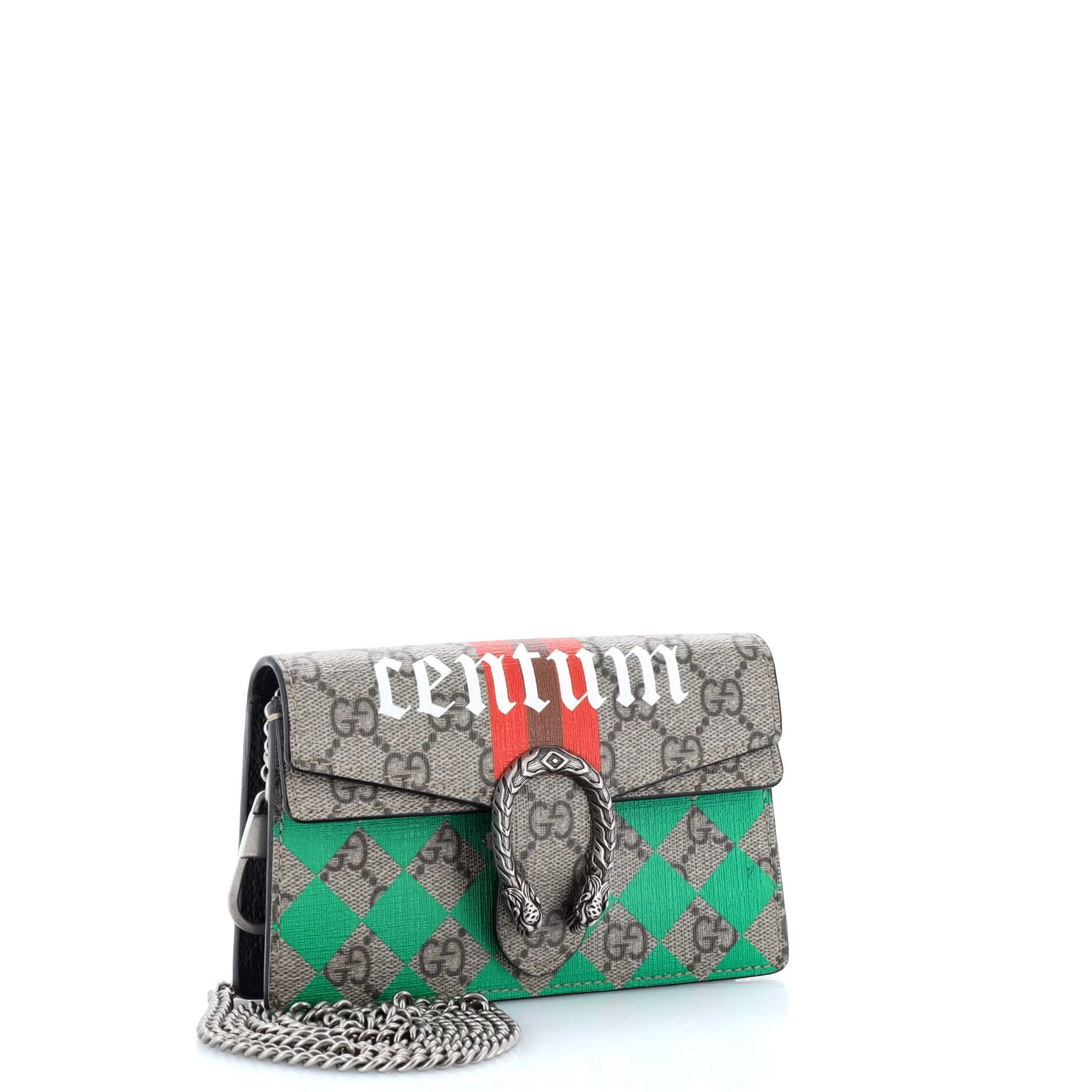 Dionysus Bag Printed GG Coated Canvas Super Mini