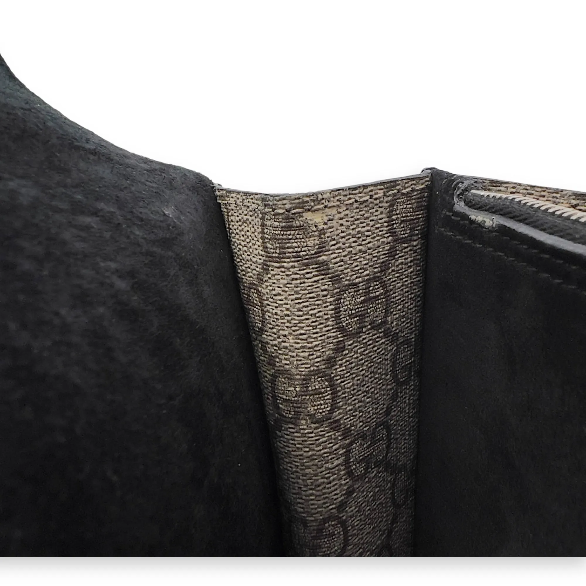 Dionysus Shoulder Bag Beige in Coated Canvas, Silver hardware