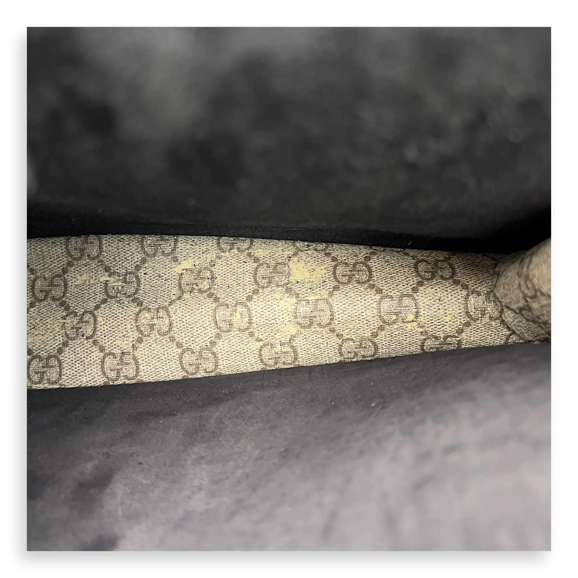 Dionysus Shoulder Bag Beige in Coated Canvas, Silver hardware
