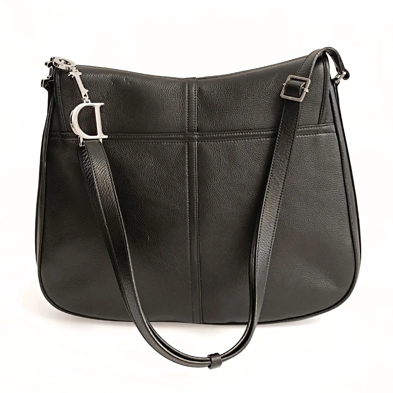 DIOR Dior Dior Saddle large shoulder bag in black leather