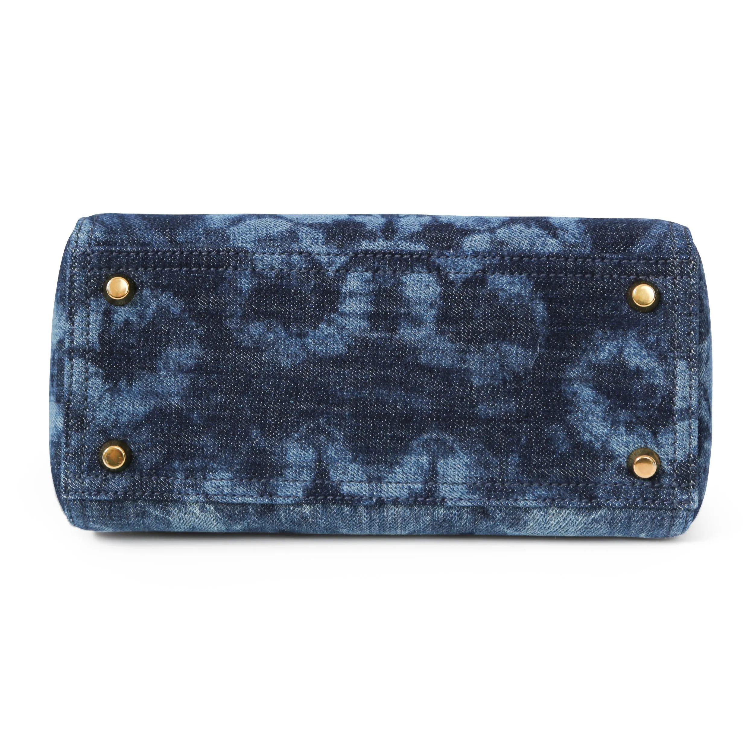 Dior Lady Denim Tie Dye Medium Handbag
