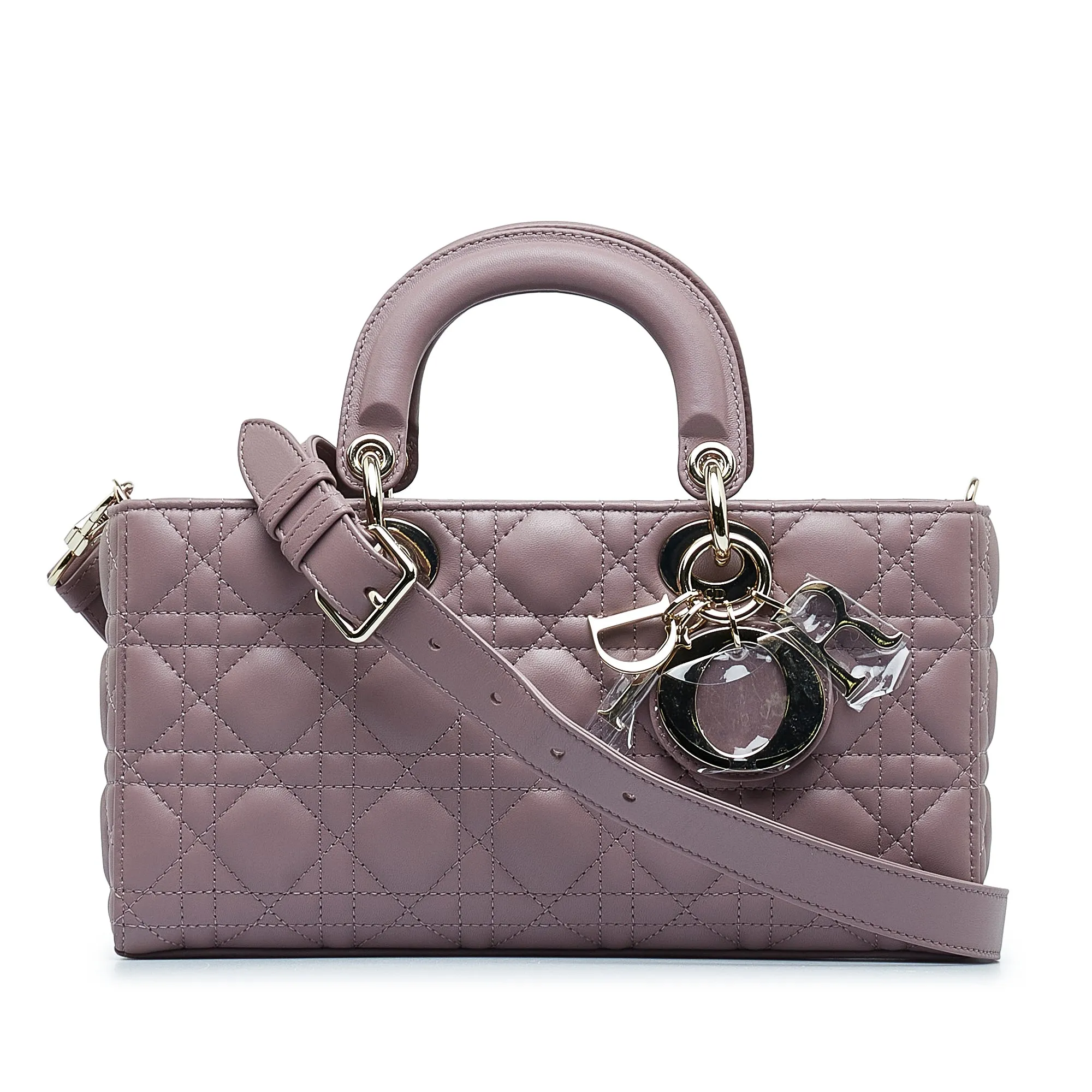 DIOR Medium Lambskin Cannage Lady D-Joy Satchel