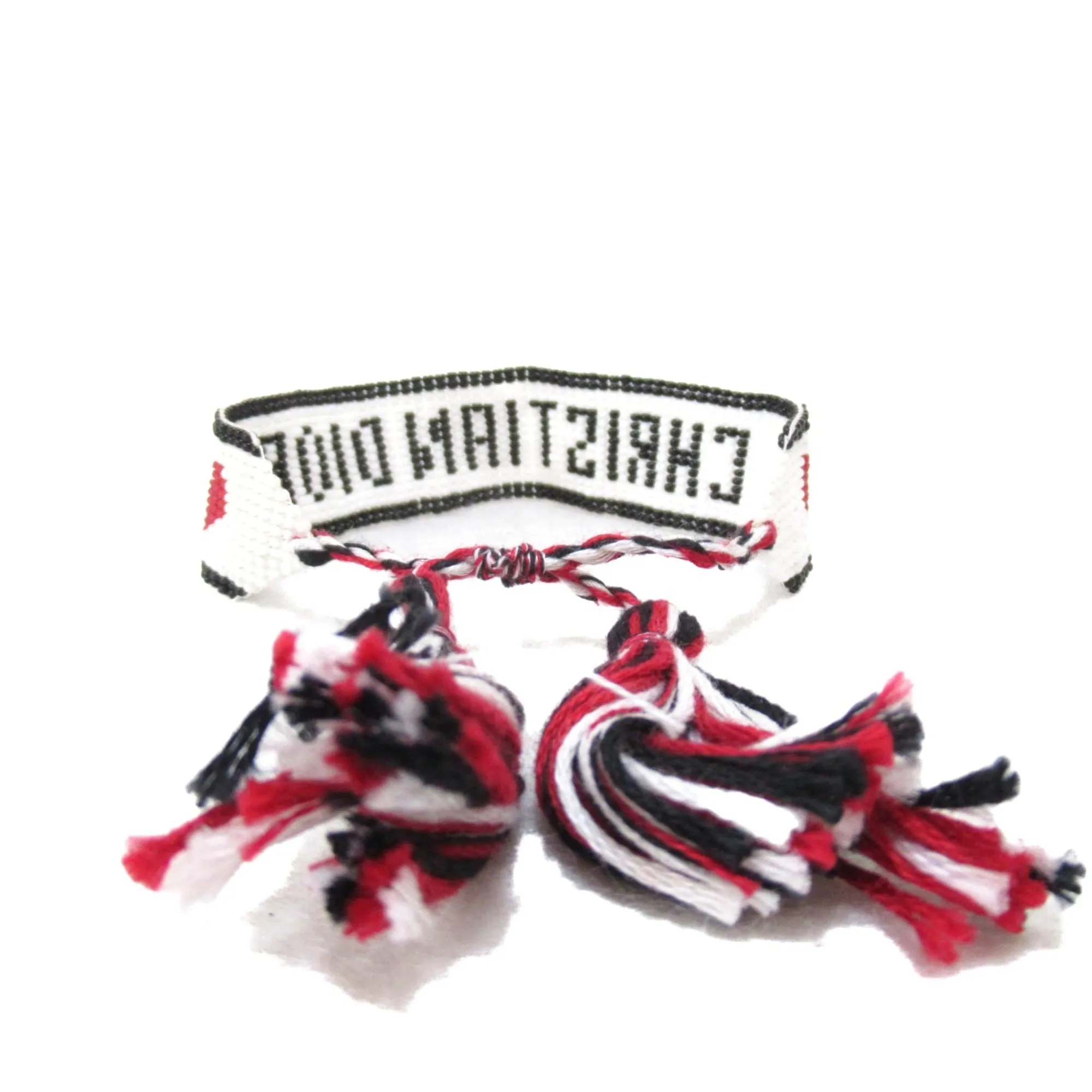 Dior Misanga White Red beads