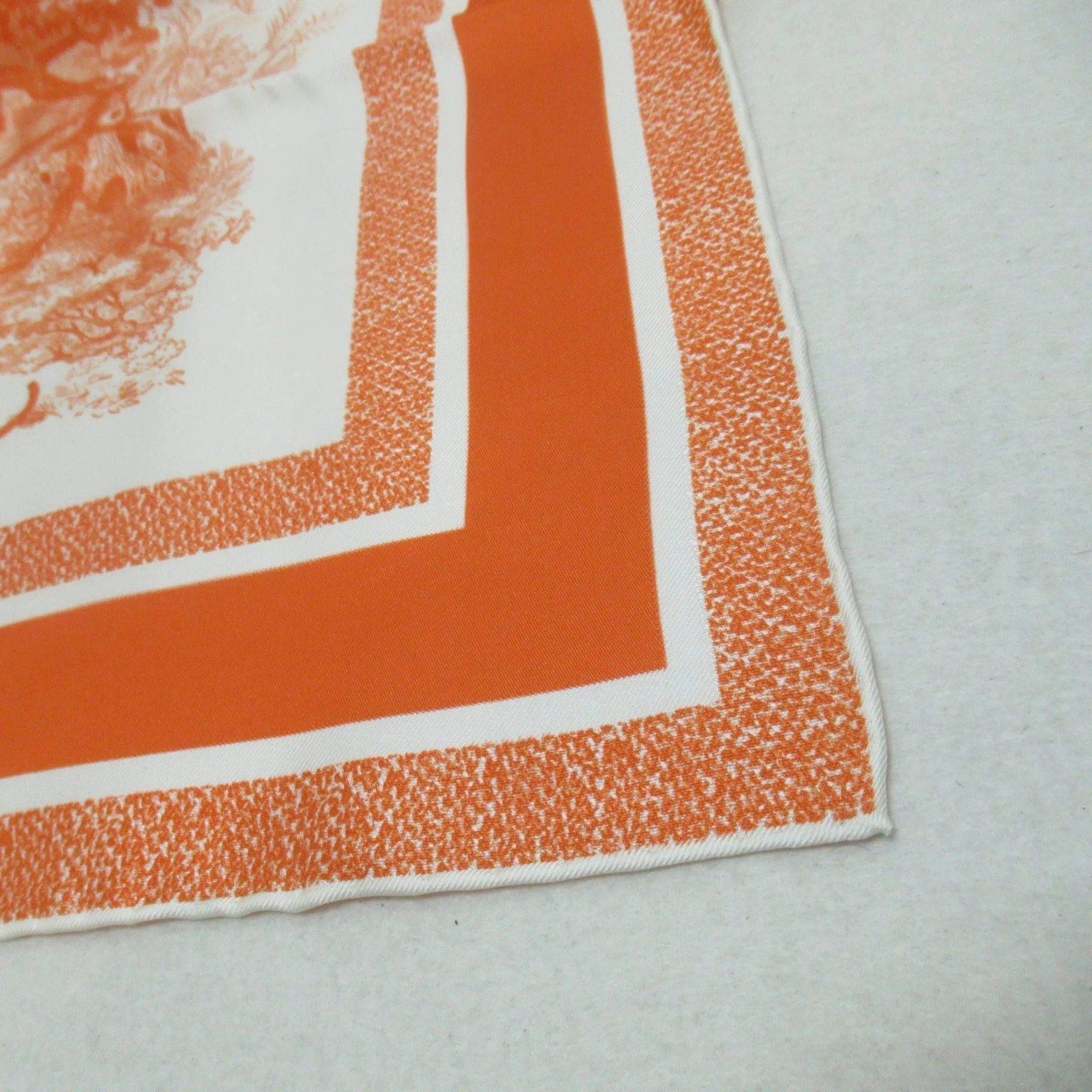 Dior scarf Orange silk 21JOU070I602246