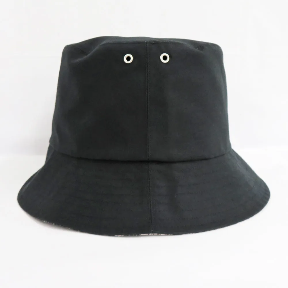 Dior TEDDY-D Bobby Hat Bucket Hat Teddy D Black Obreak 95TDD923A130 Black 58 Reverseible Cotton  Hat Redux