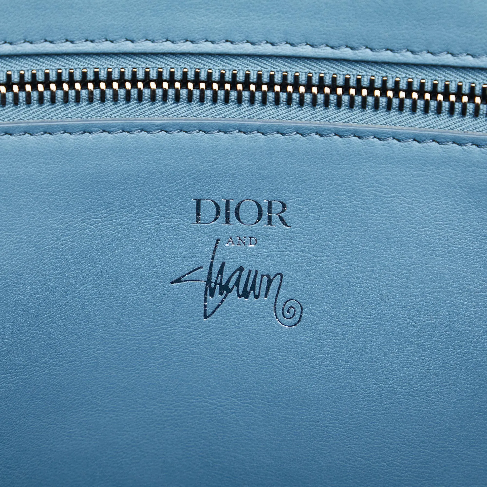 Dior x Stussy Large Logo Applique Tote (SHG-yoxNr1)