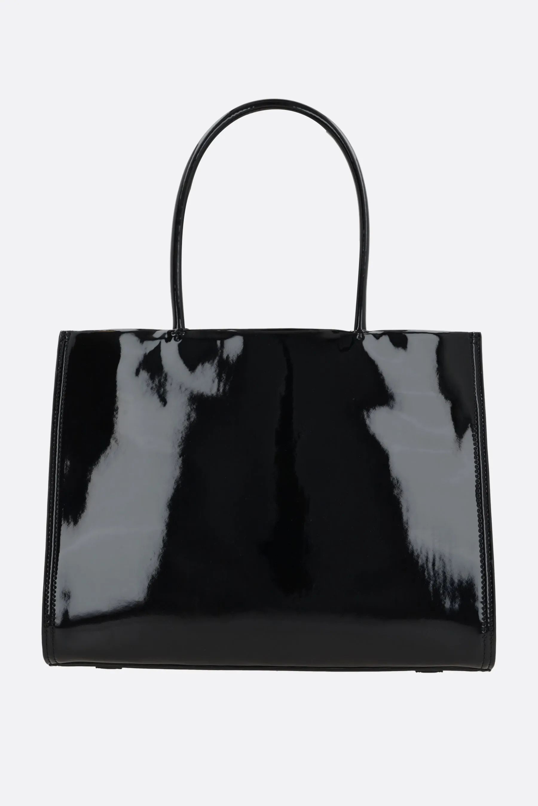 Ella Bio Patent small tote bag