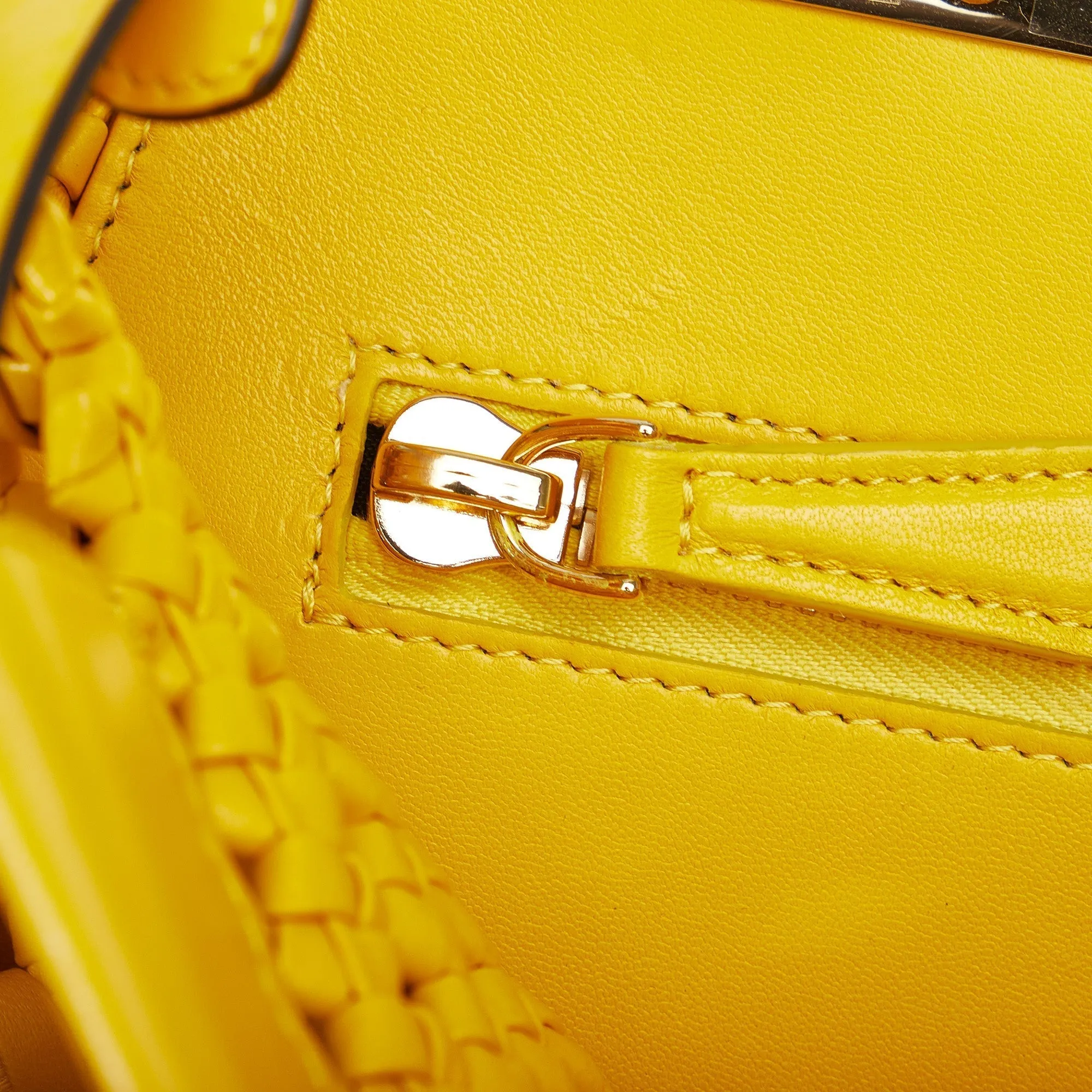FENDI Medium Interlace Peekaboo Satchel