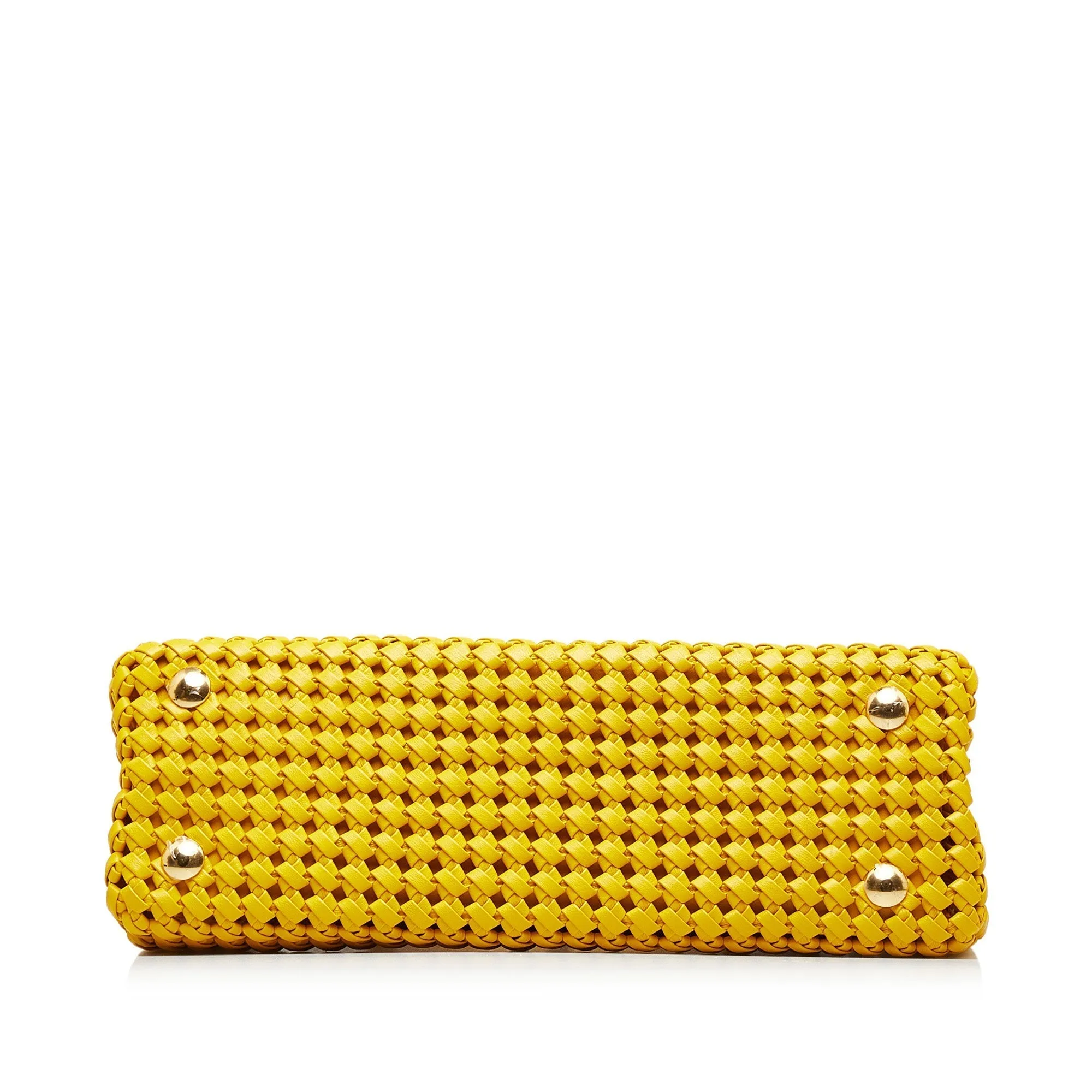 FENDI Medium Interlace Peekaboo Satchel