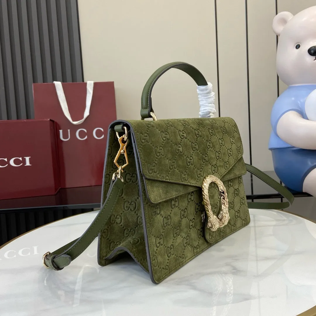 GC691 Dionysus Medium Top Handle Bag / HIGHEST QUALITY VERSION / 11.4"W x 7.8"H x 4"D