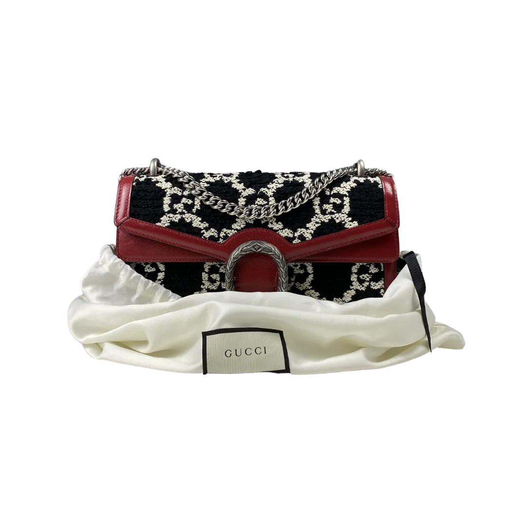 Gucci Dionysus GG Tweed Shoulder Bag