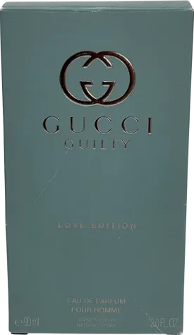 Gucci Love Edition Pour Homme, Eau De Parfum 90ml
