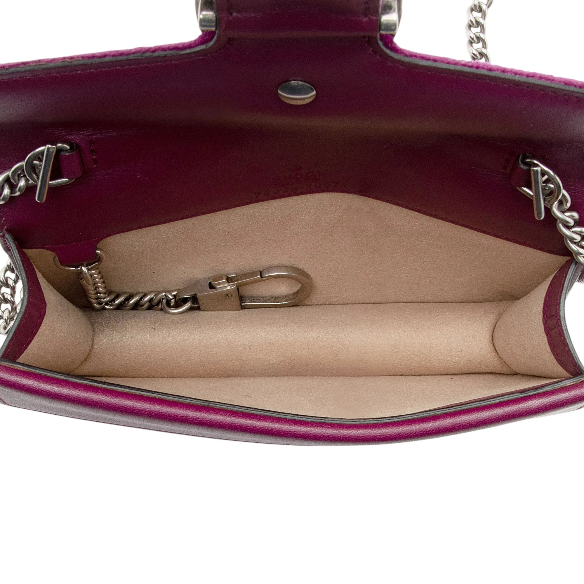 Gucci Velvet Dionysus Super Mini Bag