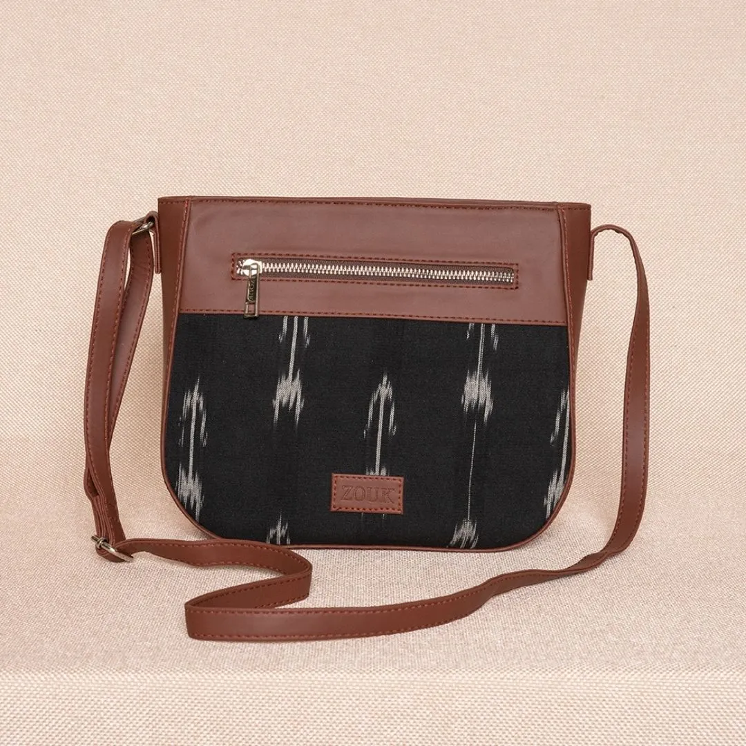 Ikat Arrow U-Shaped Sling Bag