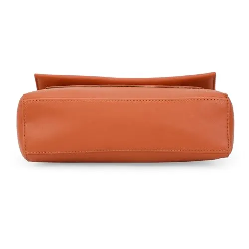 Lavie Women's Kabo Plain Flap Over Sling Bag | Ladies Purse Handbag