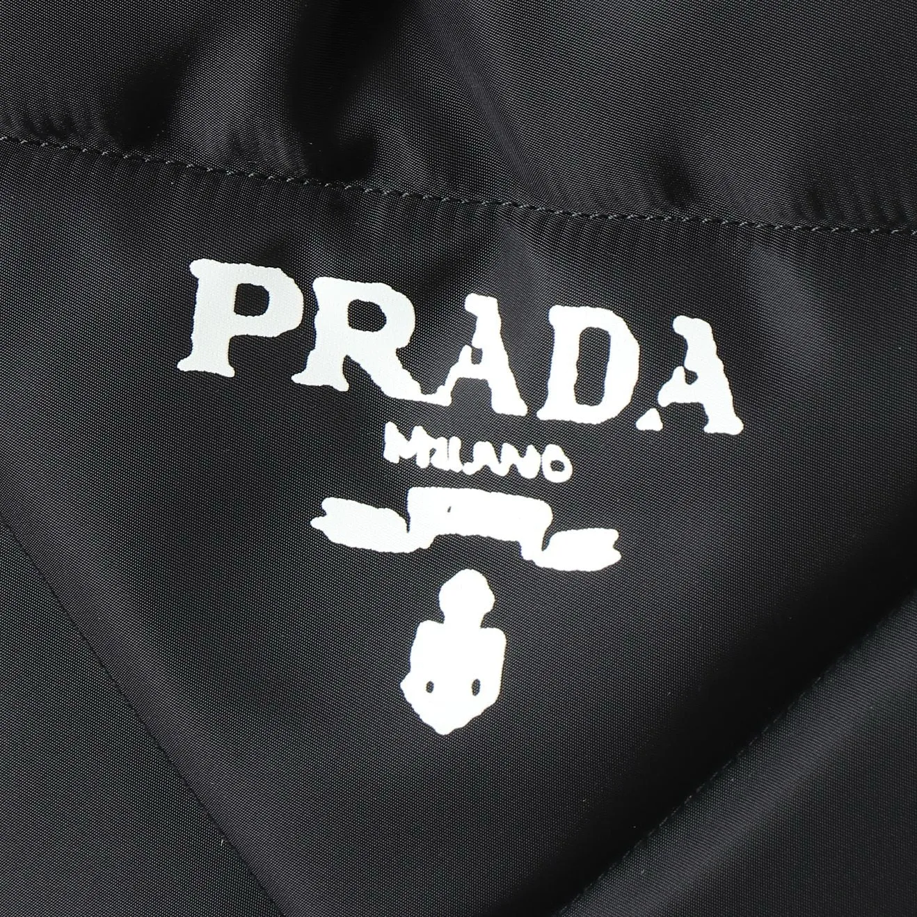 P Padded Re-Nylon Tote Bag
