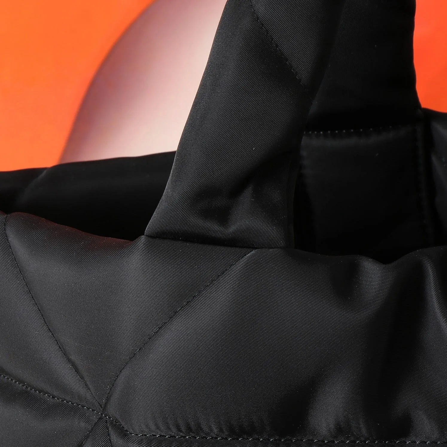 P Padded Re-Nylon Tote Bag