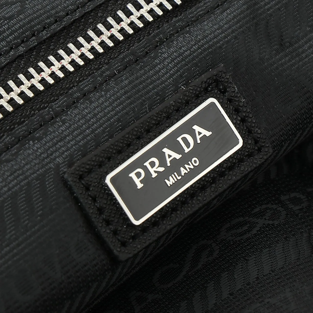 P Padded Re-Nylon Tote Bag