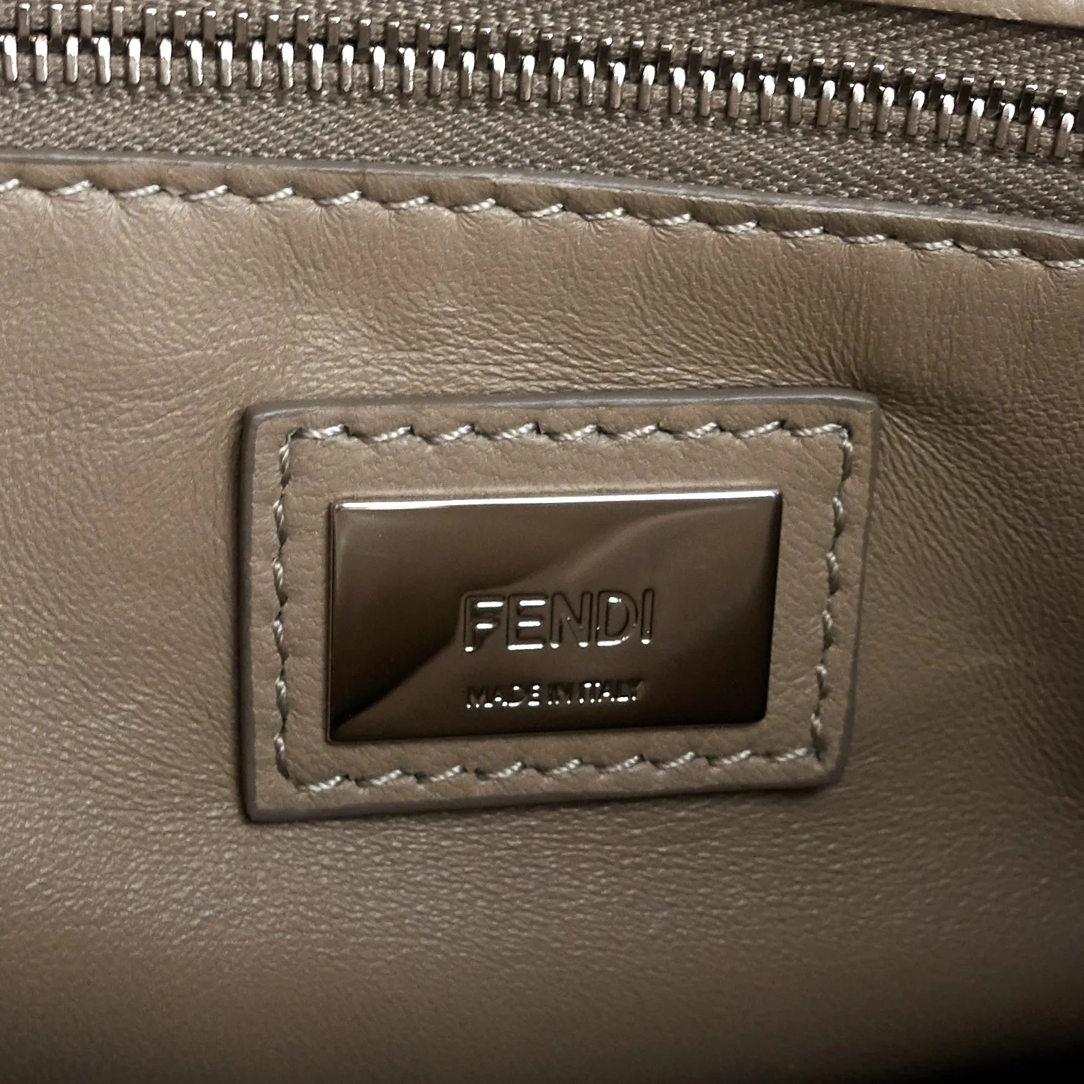 Peekaboo Mini Nappa Leather Bag