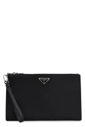POUCH SMALL BLACK RE-NYLON