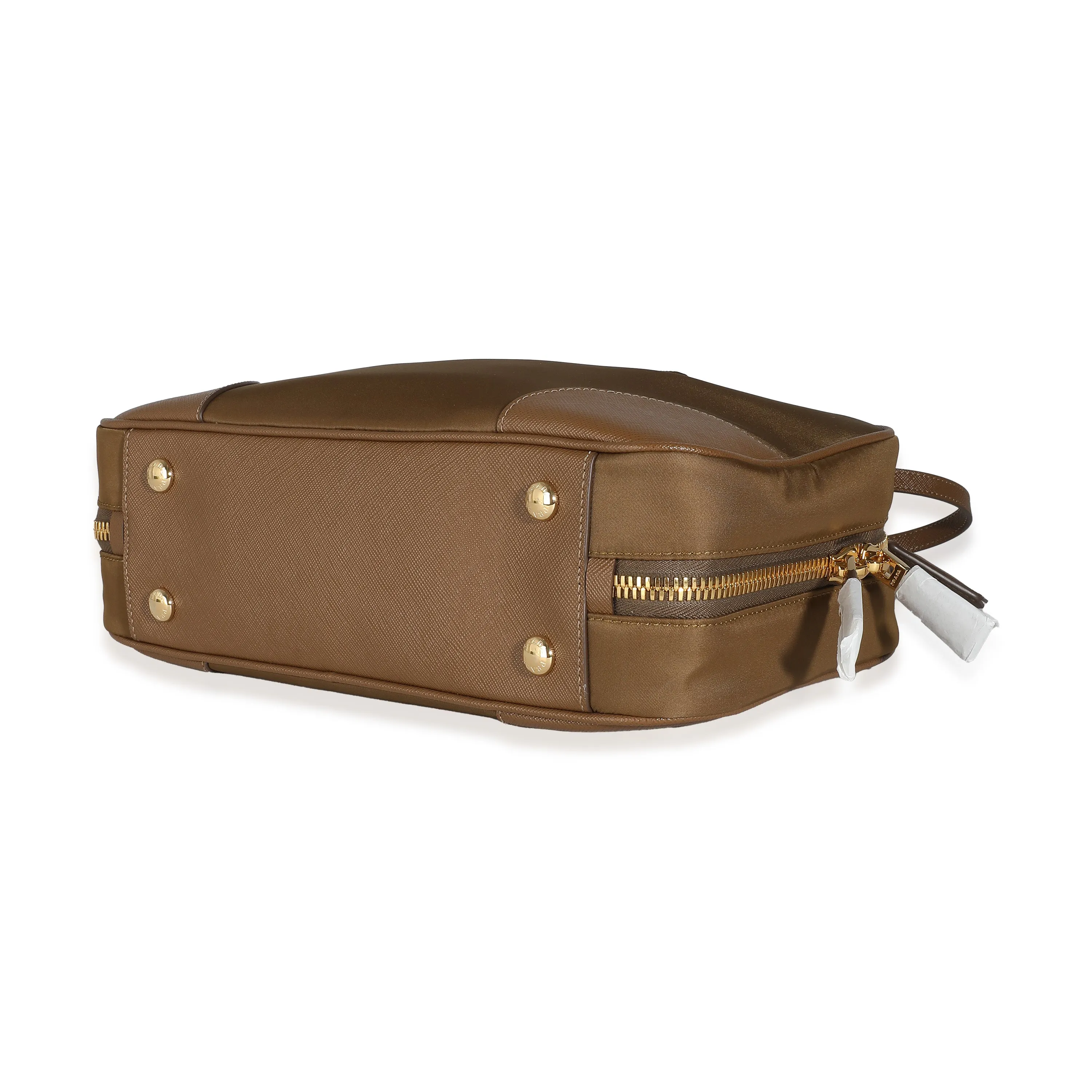 Prada Cork Beige Re-Nylon Medium Re-Edition 1978 Top Handle