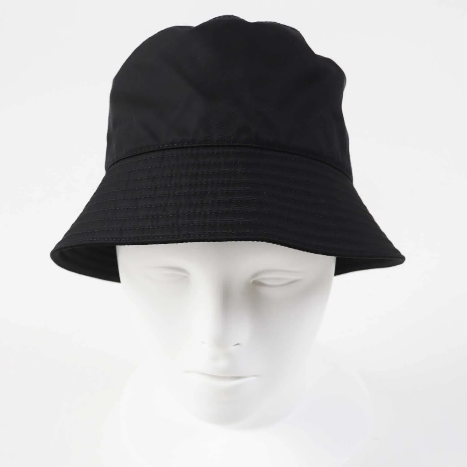 PRADA hat 1HC137 recycled polyamide black RE-NYLON