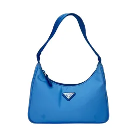 Prada  RE-EDITION 2000 Shoulder bag in Re-Nylon, Silver Hardware S2406811AN