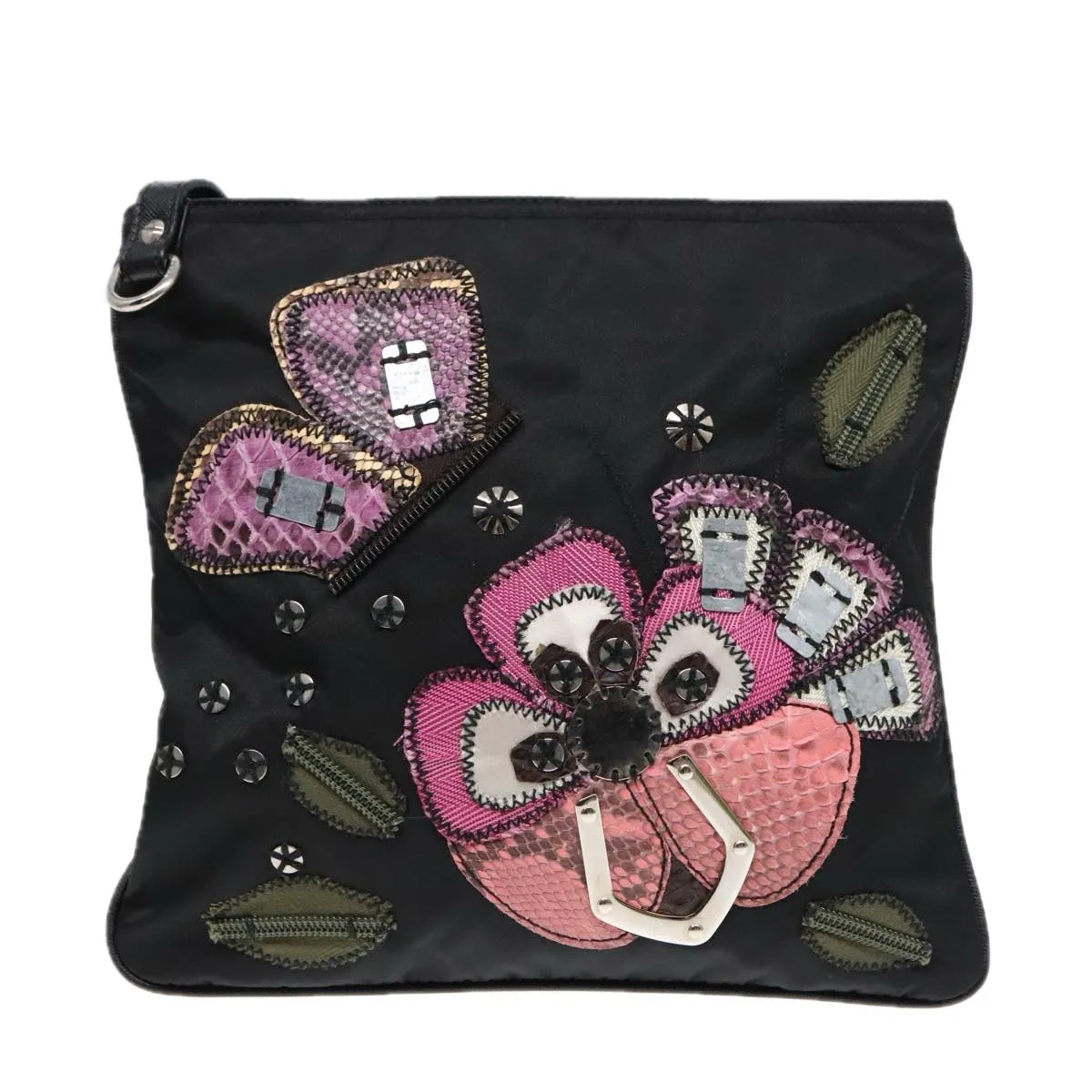 Prada Re-Edition  Canvas Shoulder Bag ()