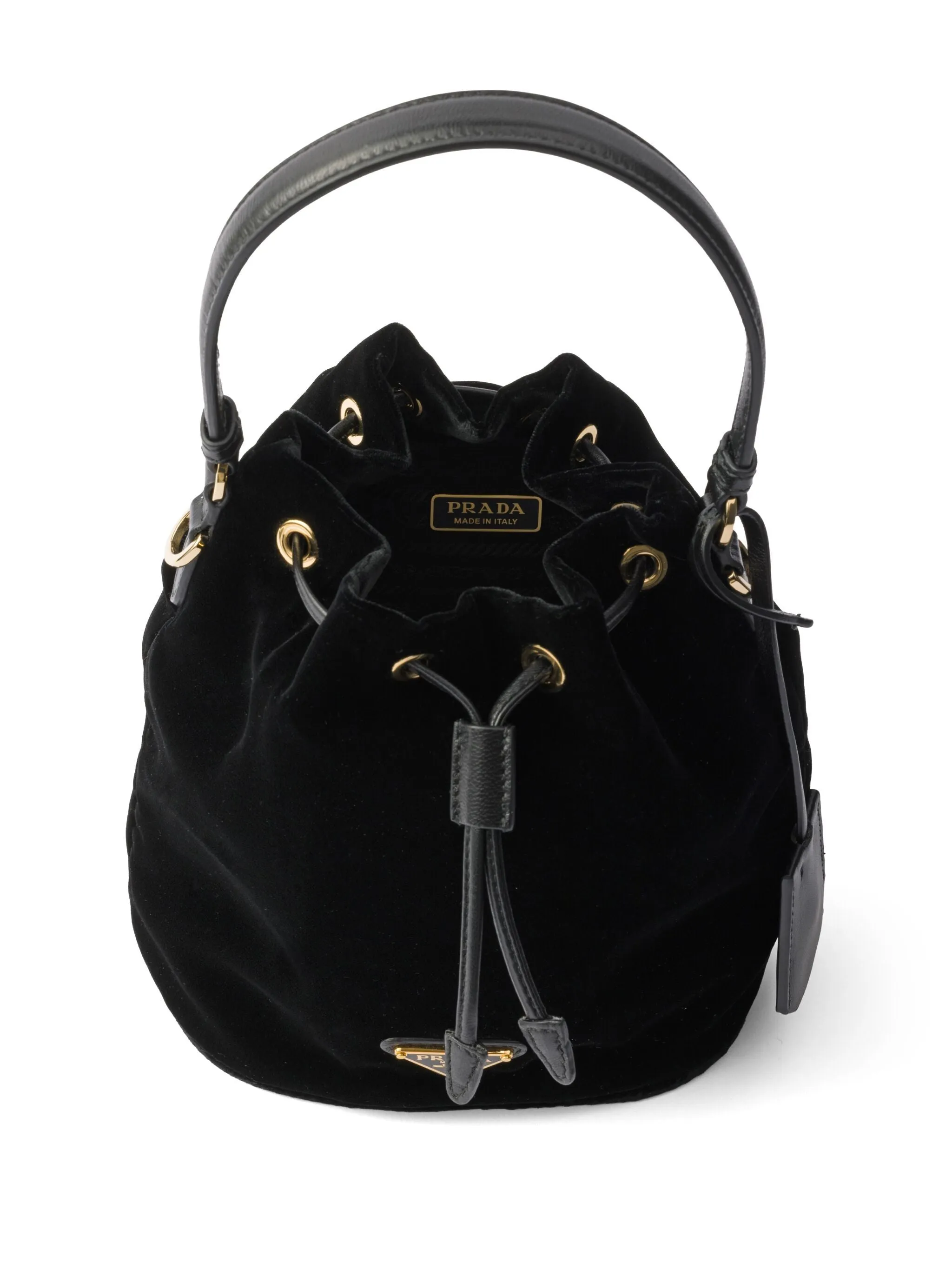 Re-Edition velvet mini-bag