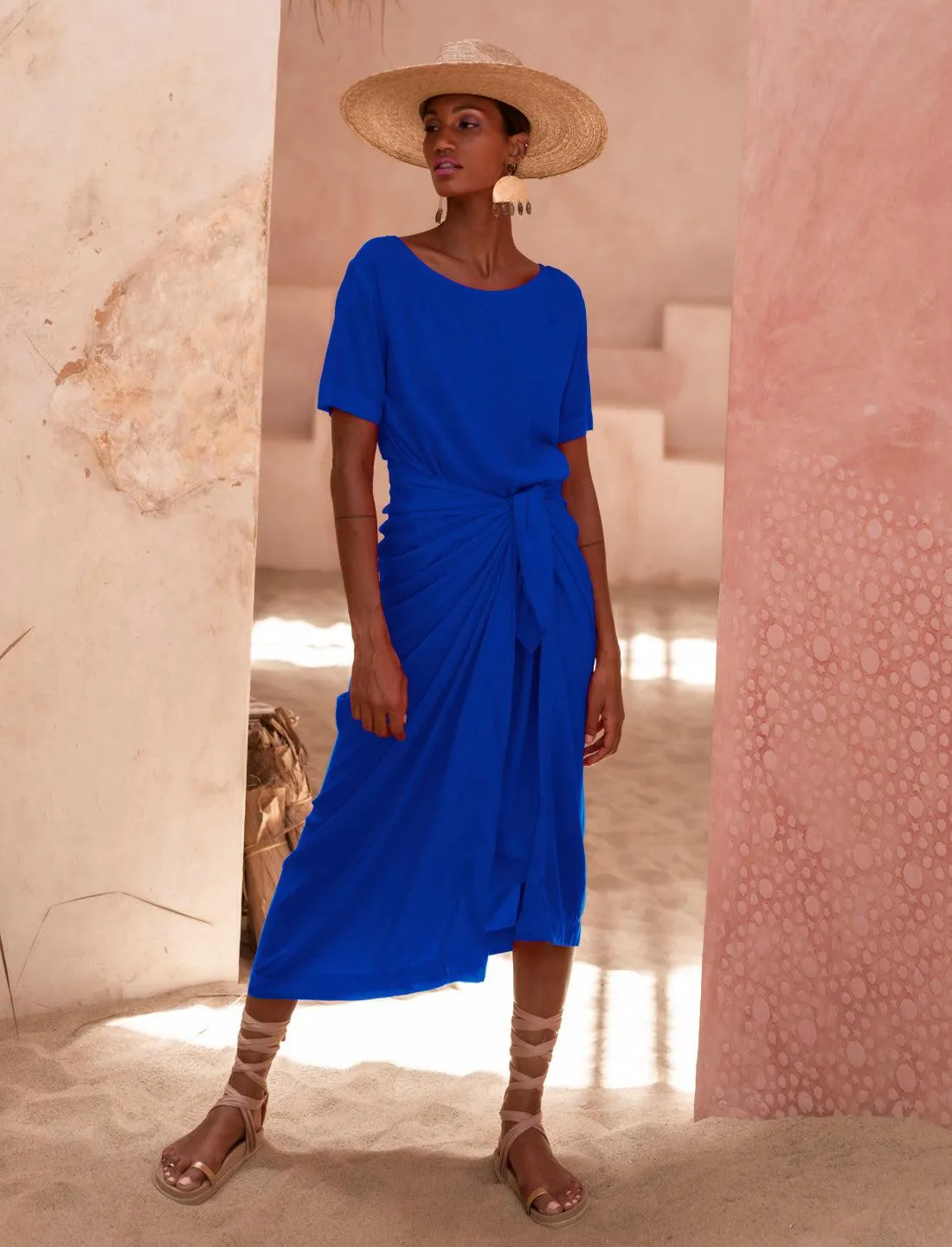 SABIA WRAP DRESS