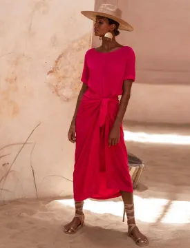 SABIA WRAP DRESS