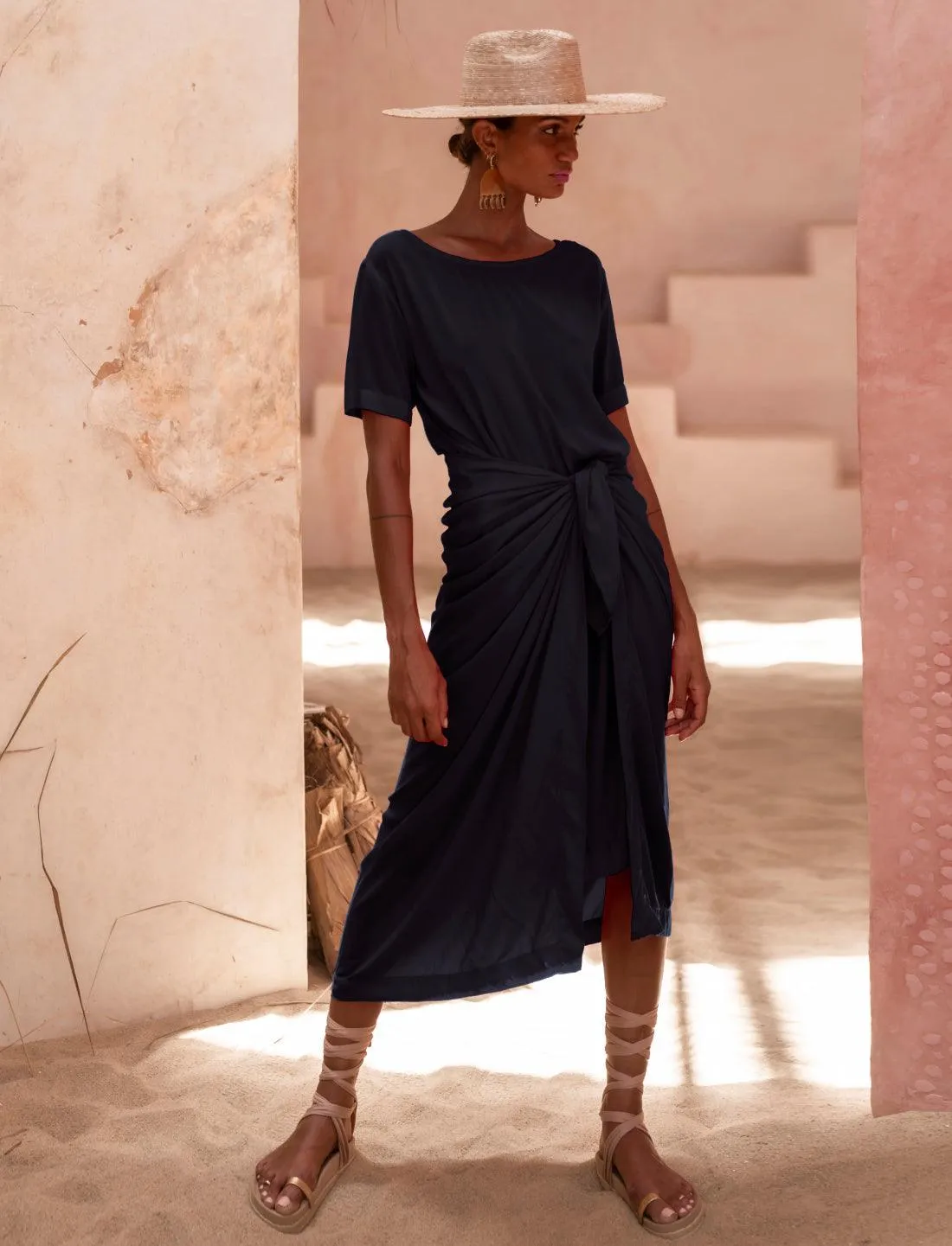 SABIA WRAP DRESS