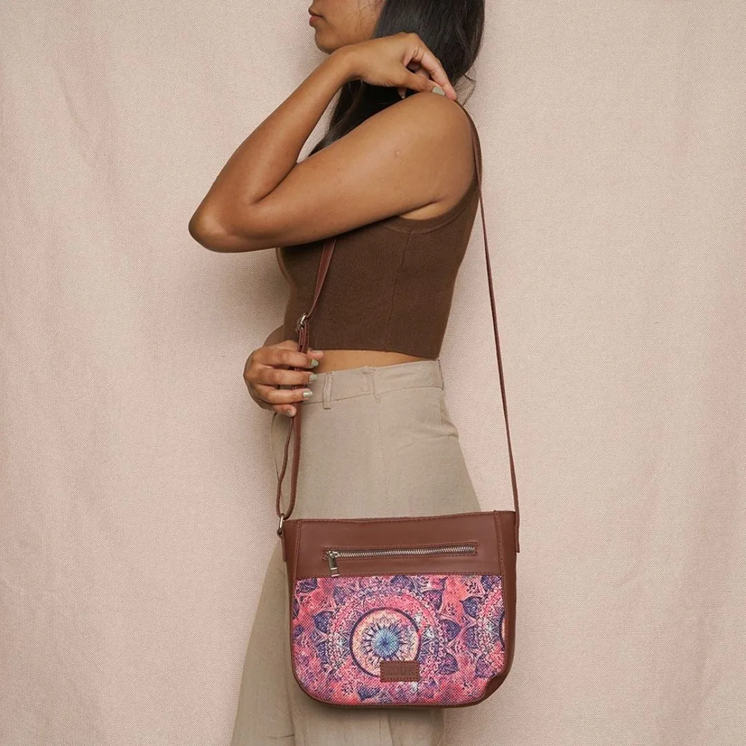 Space Chakra U-Shaped Sling Bag