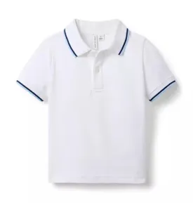 Stripe Trim Polo
