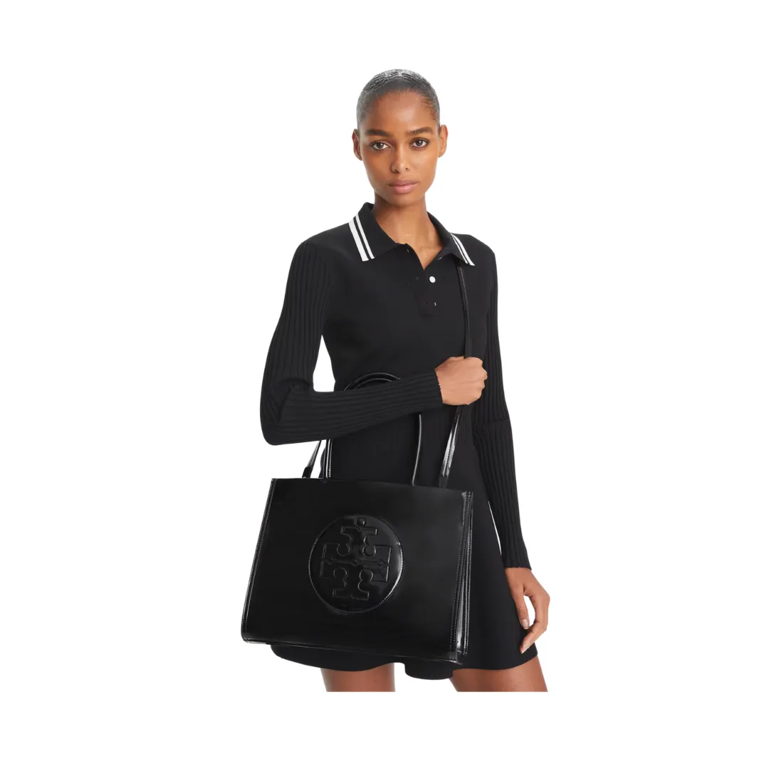 Tory Burch Ella Bio Patent Small Tote