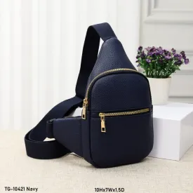 Vegan Leather Sling Bag