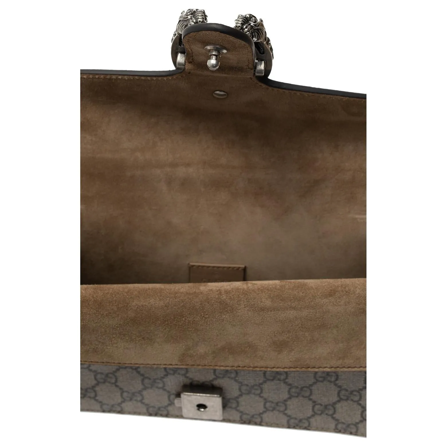 (WMNS) GUCCI GG Dionysus Small-Sized Single-Shoulder Bag Grey/Brown